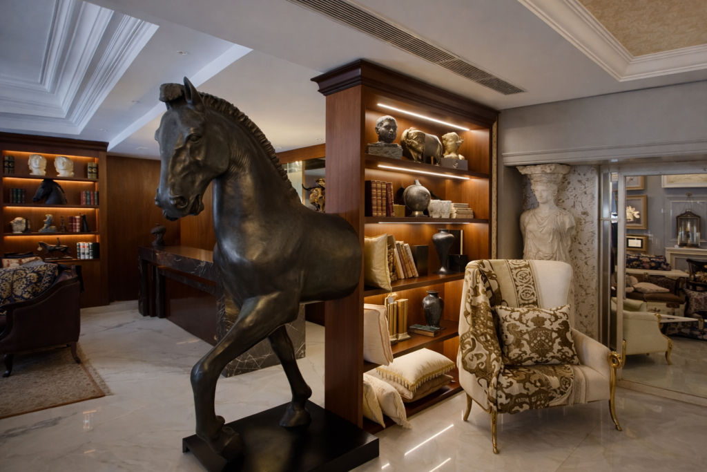 Equestrian Interior 2 Angle Serene Home